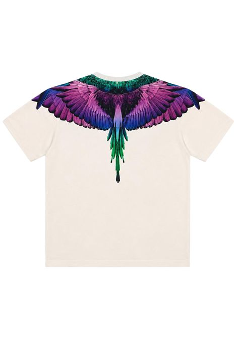 White cotton T-shirt for girls MARCELO BURLON | JGTH062BIANCA